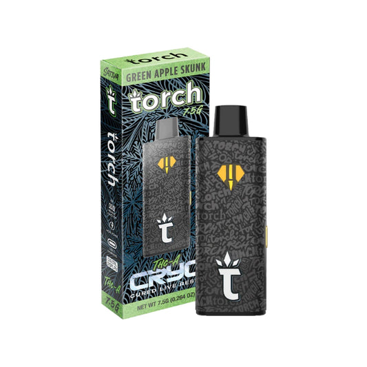 Vape Torch - 7.5G de Live Rosin - Green Apple Skunk